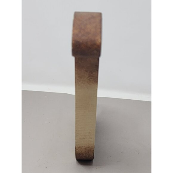 Vintage Signed M Moore 1991 Hand Painted Wooden Cat Figurine Folk‎ Art - Picture 4 of 10